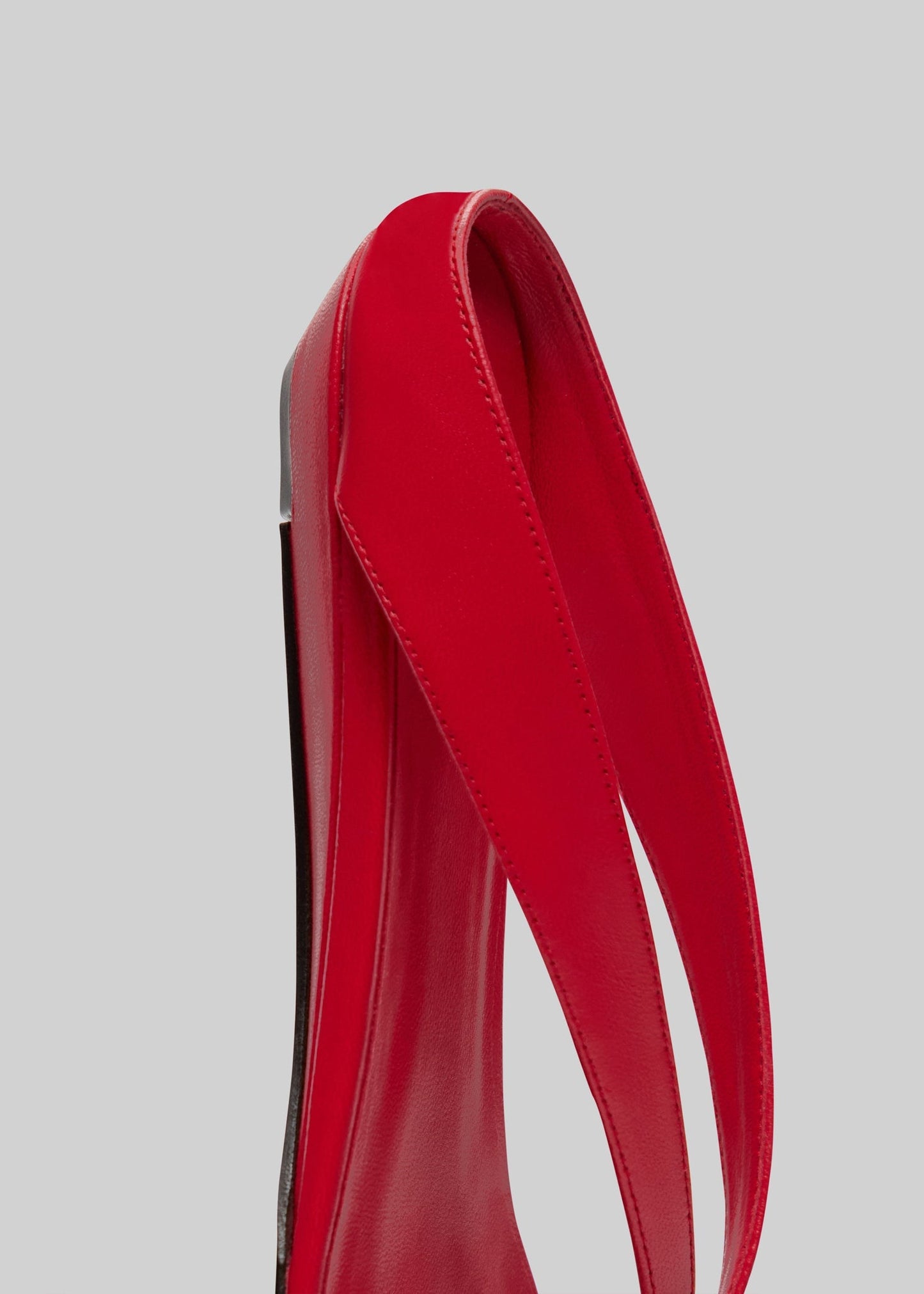 Loulou de Saison Coda Nappa Leather Sandals - Tomato