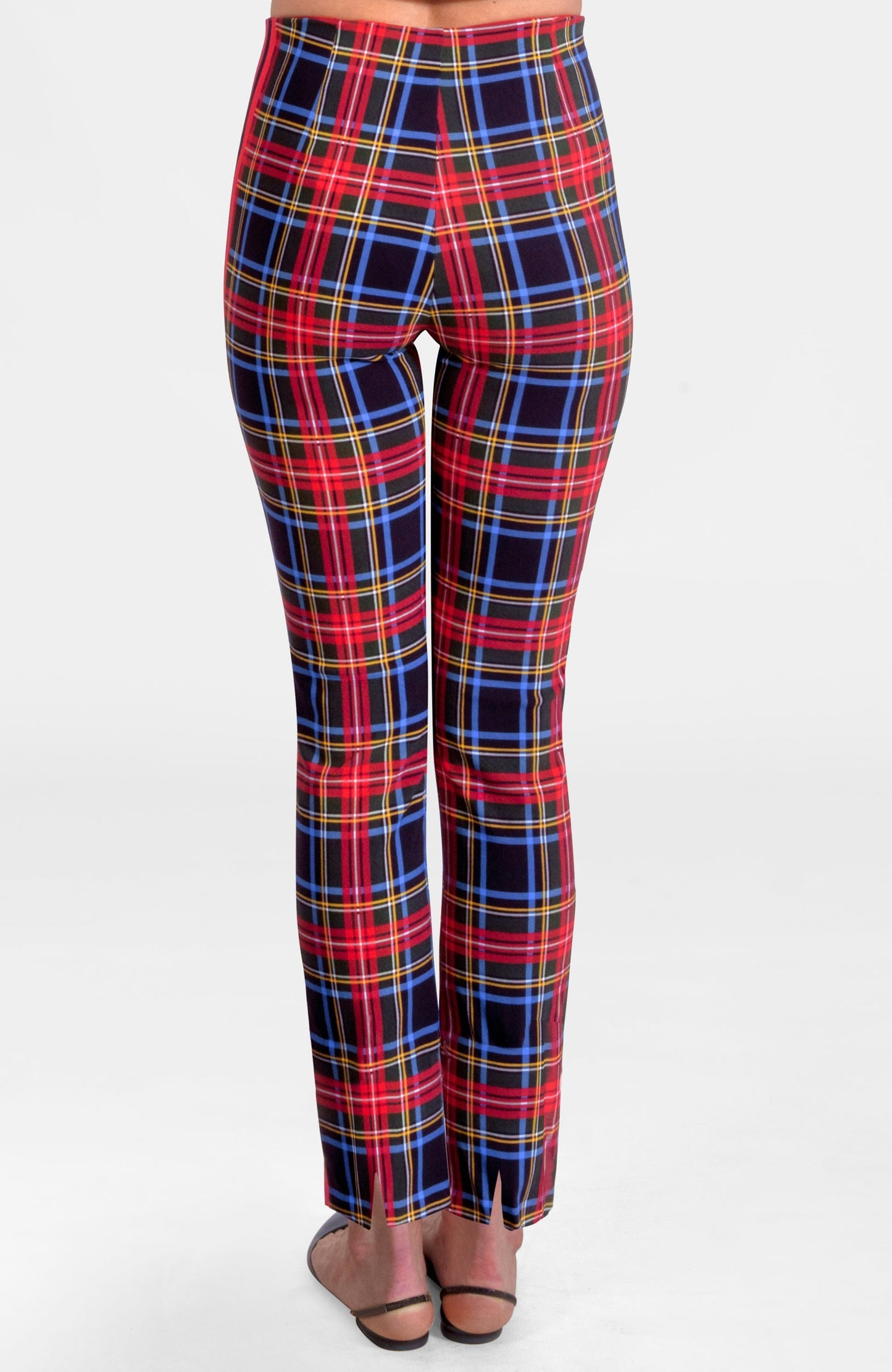Gripeless Pull On Pants - Stewart Plaid