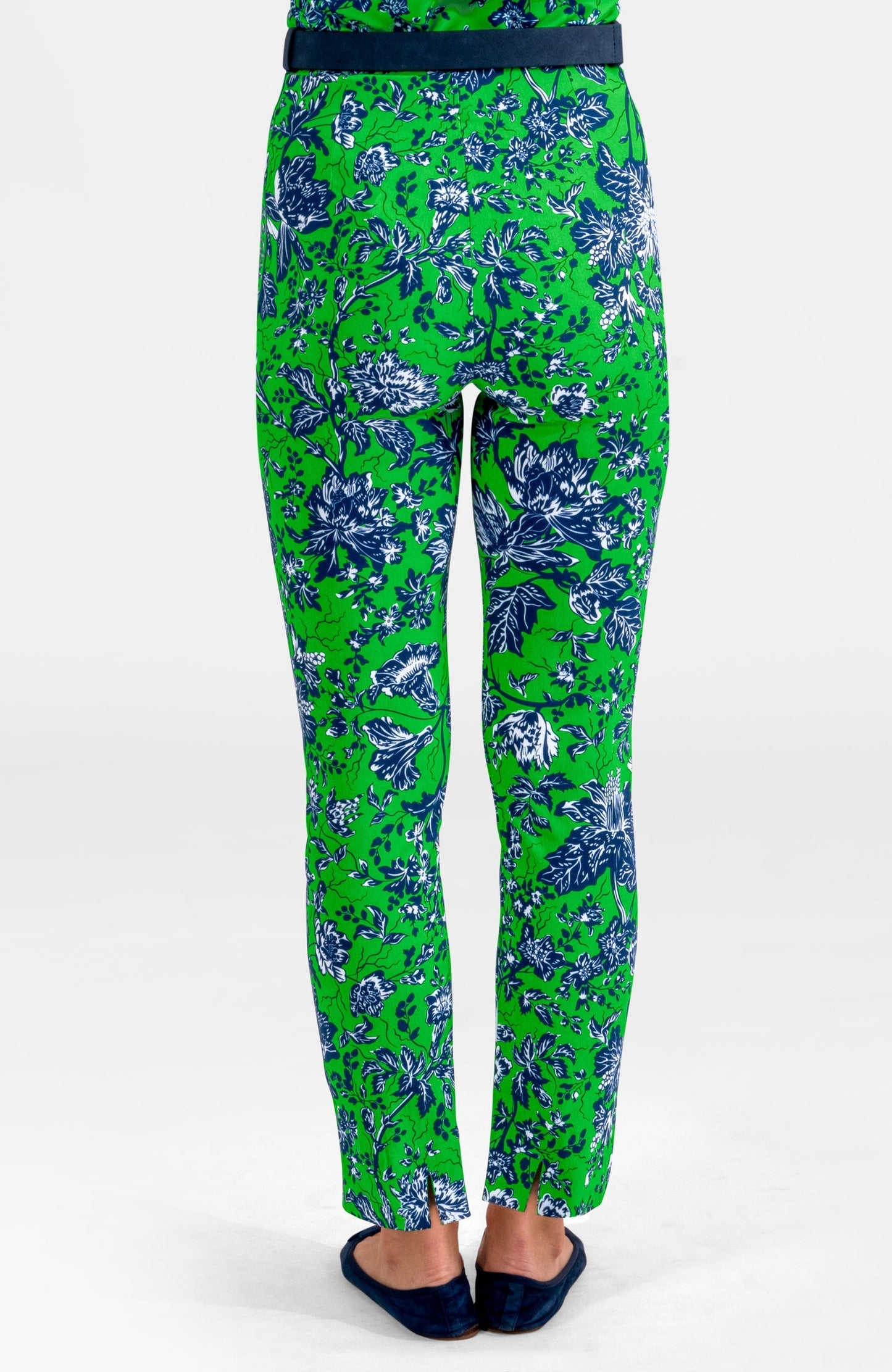 Gripeless Pull On Pants - English Garden