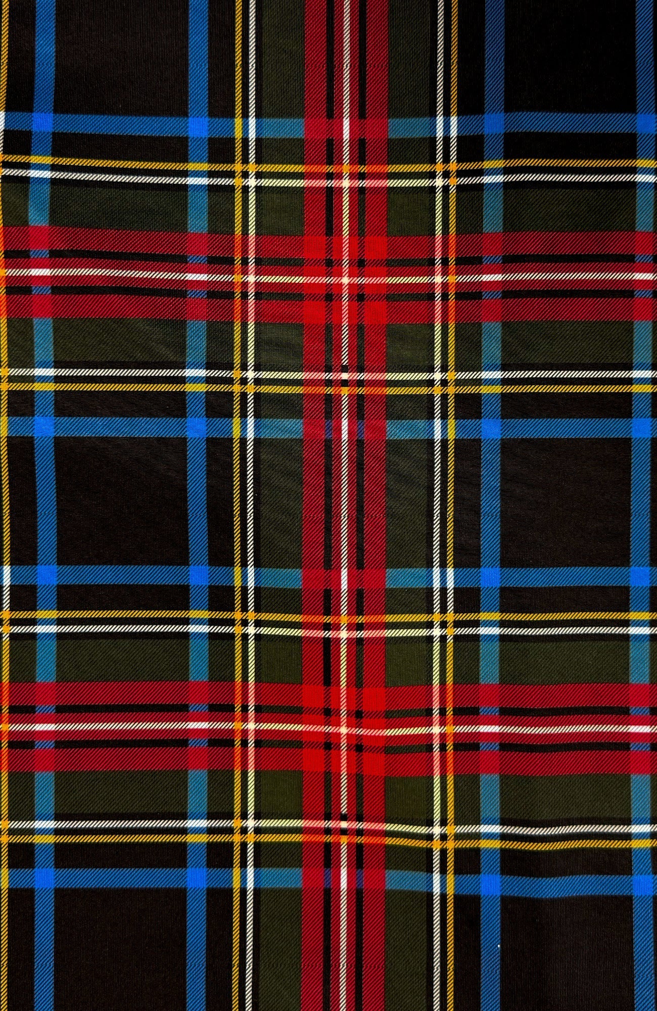 Ruffleneck Tunic - Stewart Plaid