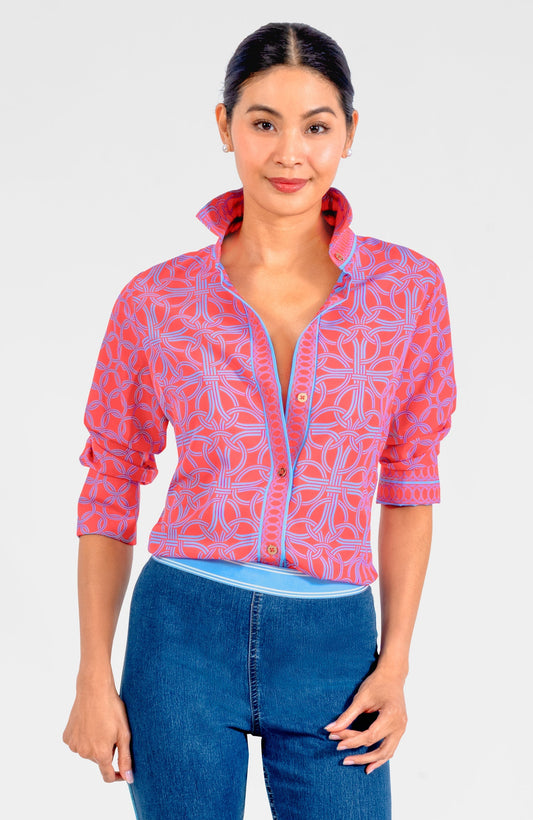 Boyfriend Shirt - Ring Toss