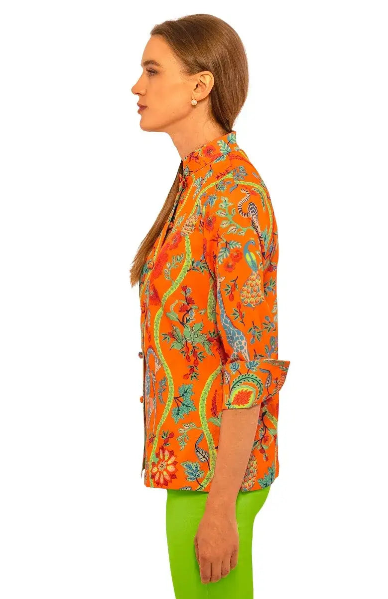 Forget Me Knot Top - Jungle Symphony