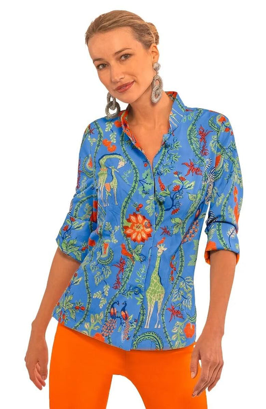 Forget Me Knot Top - Jungle Symphony