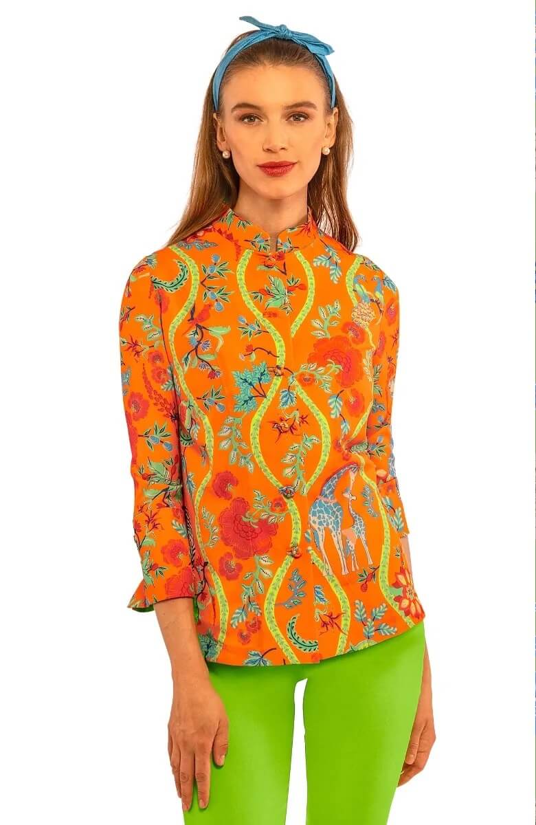 Forget Me Knot Top - Jungle Symphony