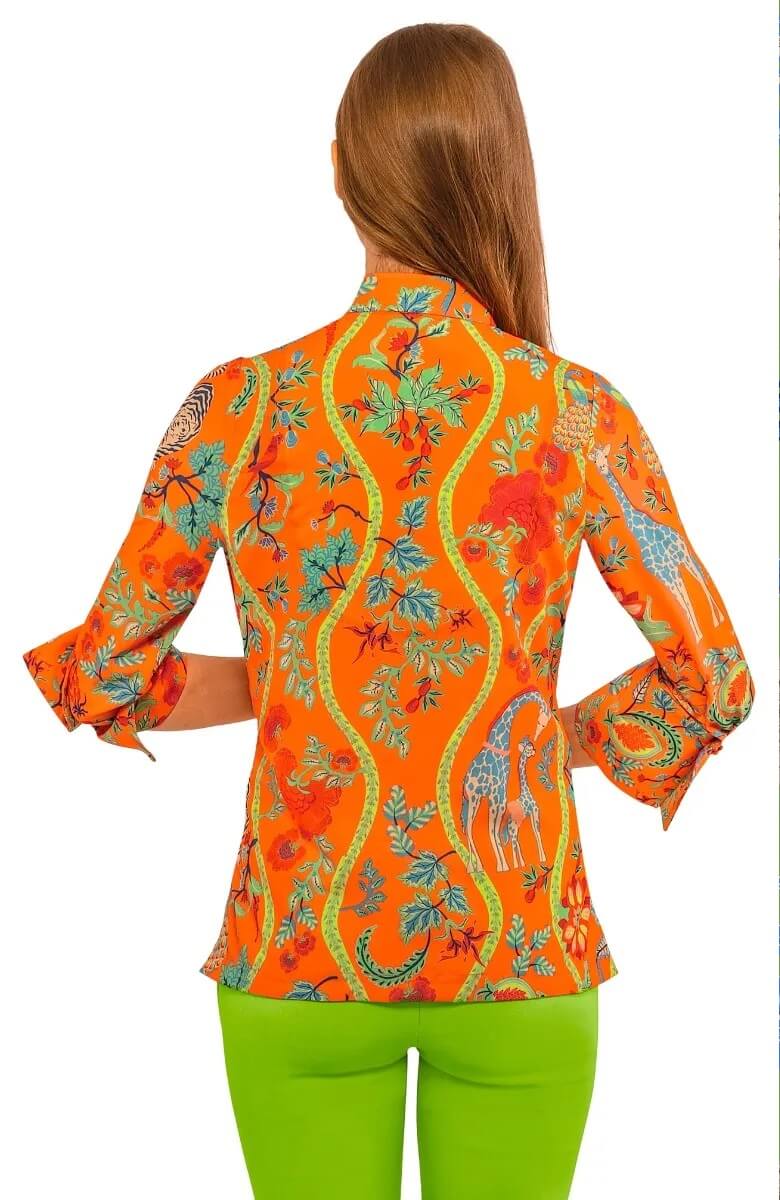 Forget Me Knot Top - Jungle Symphony