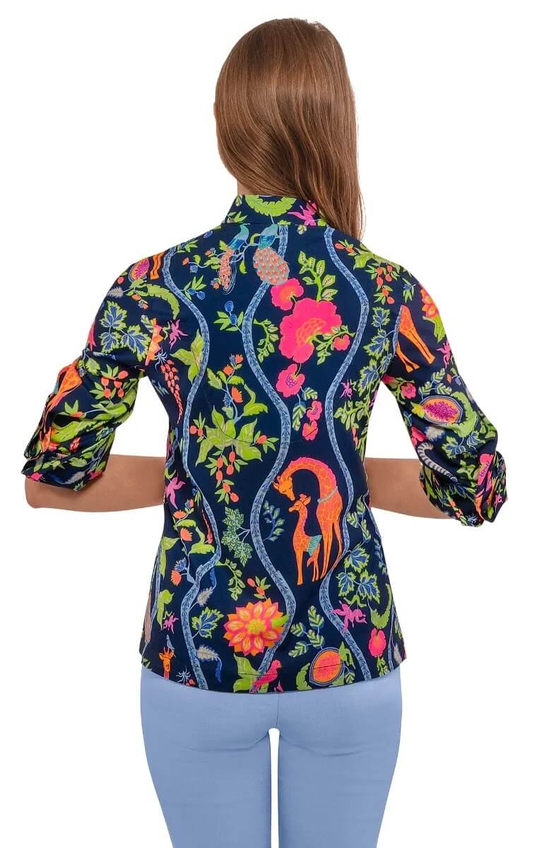Forget Me Knot Top - Jungle Symphony