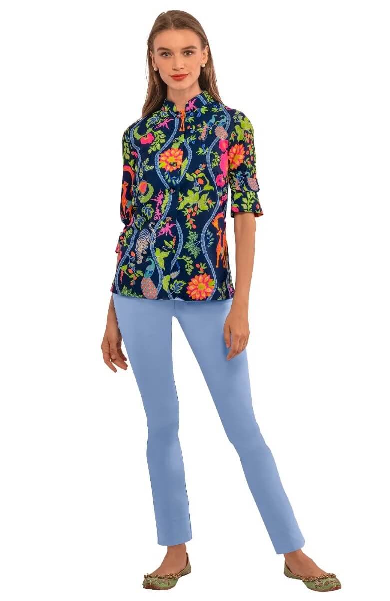 Forget Me Knot Top - Jungle Symphony