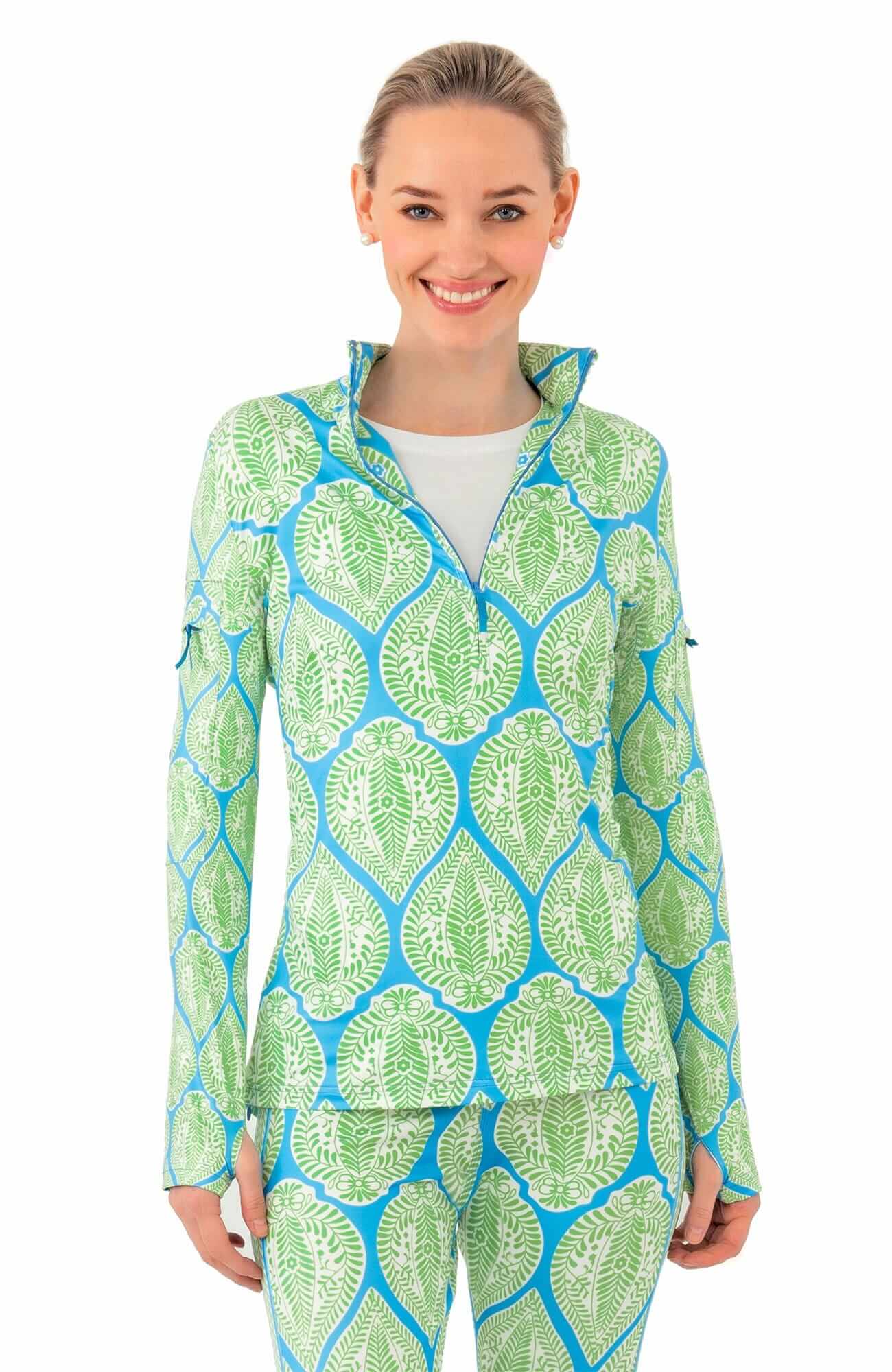 Half-Zip Pullover - Indian Summer