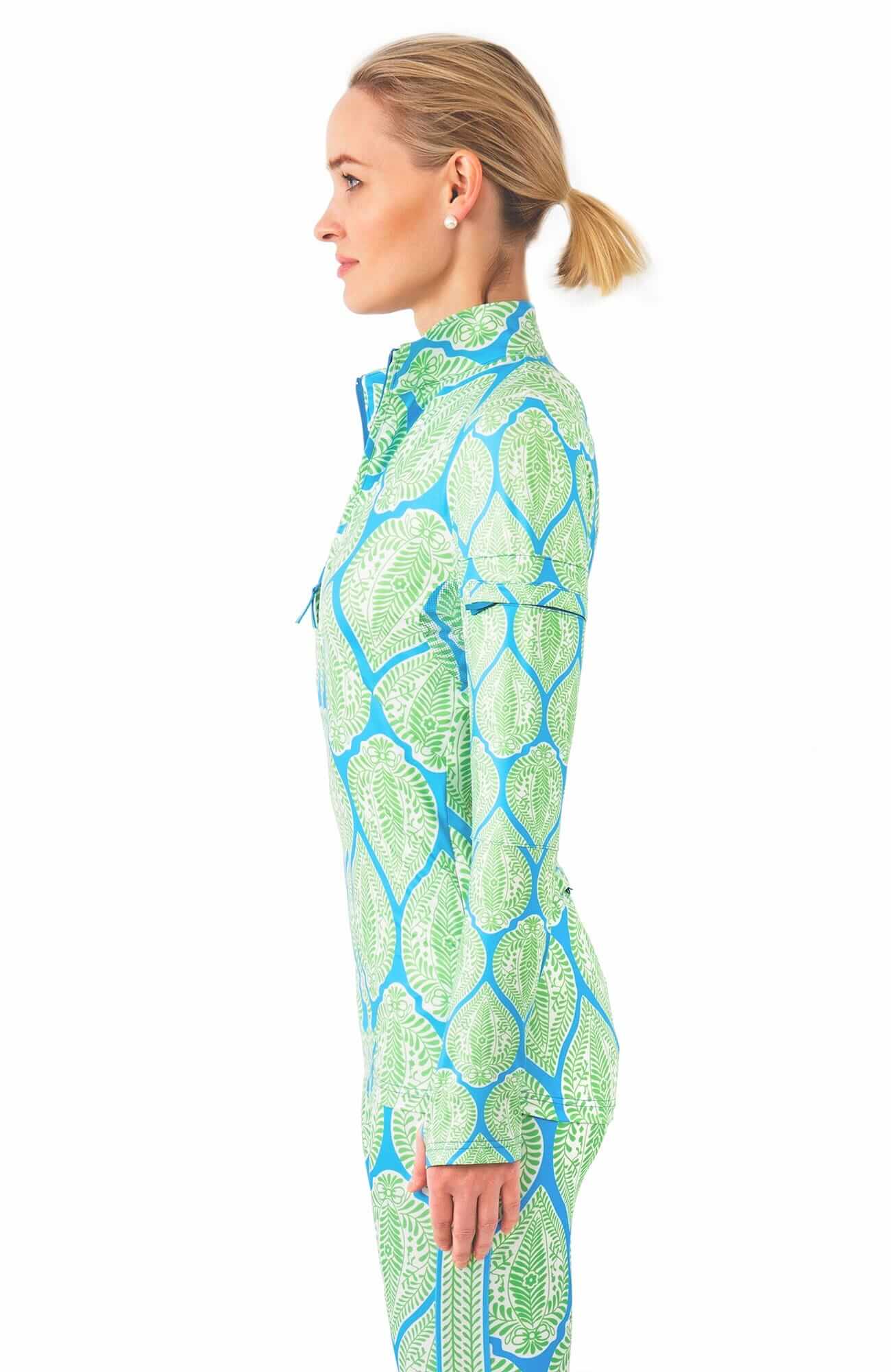Half-Zip Pullover - Indian Summer