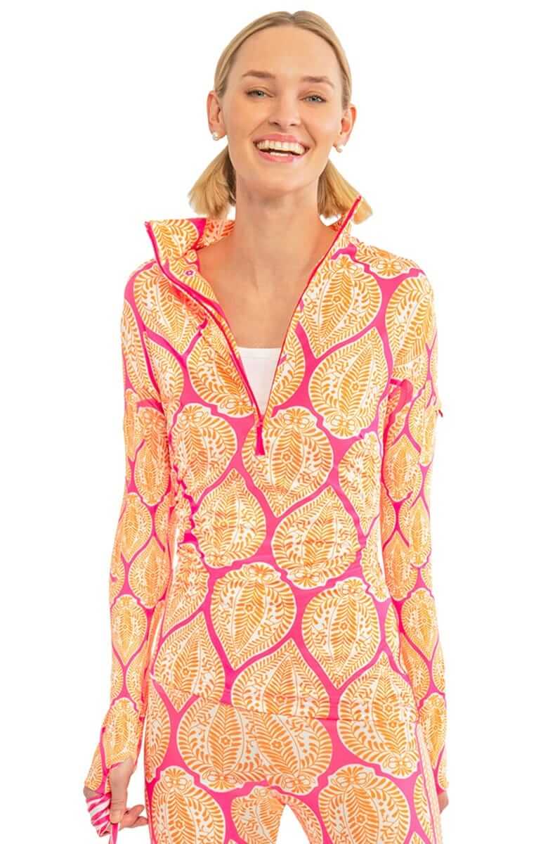 Half-Zip Pullover - Indian Summer