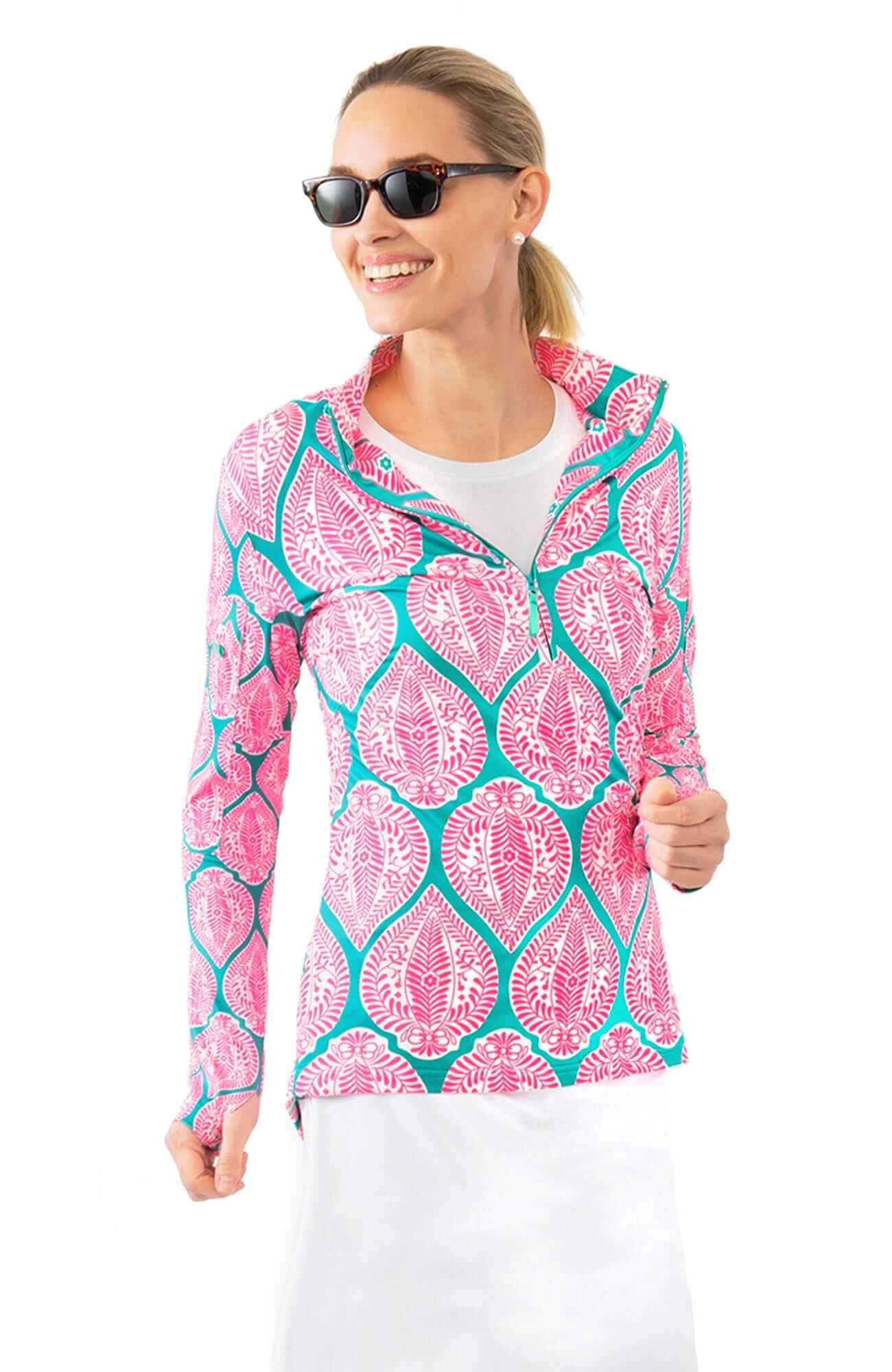 Half-Zip Pullover - Indian Summer
