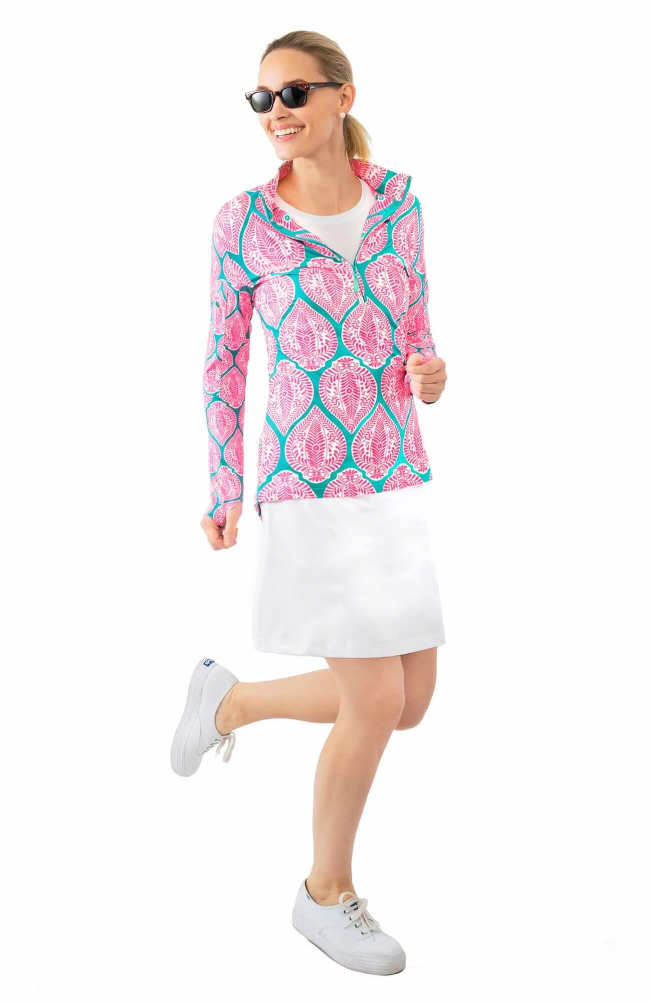 Half-Zip Pullover - Indian Summer