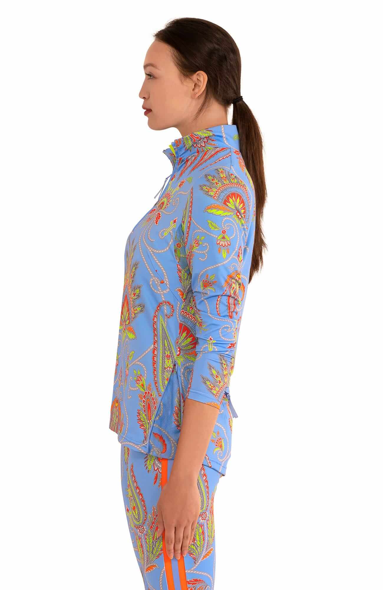 Half-Zip Pullover - Plume