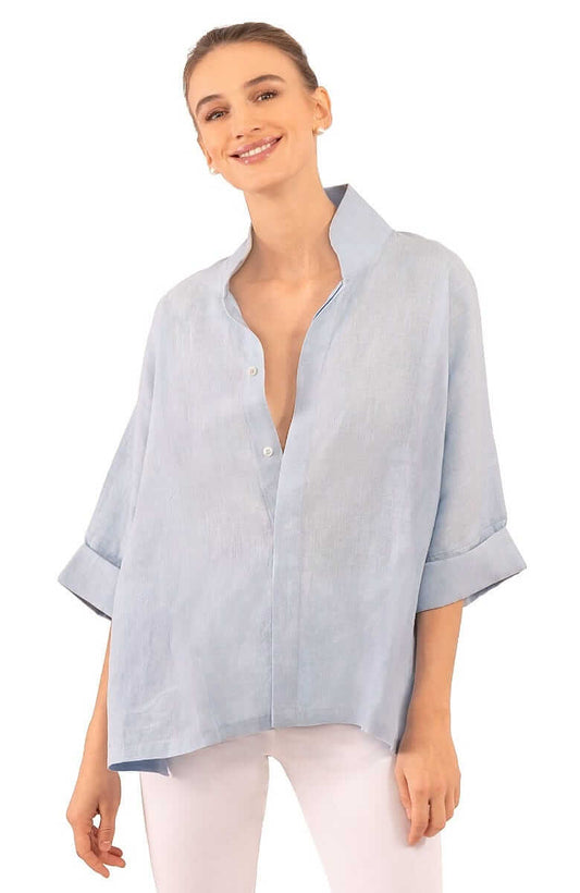 Little Lulu Linen Blouse - La Di Da