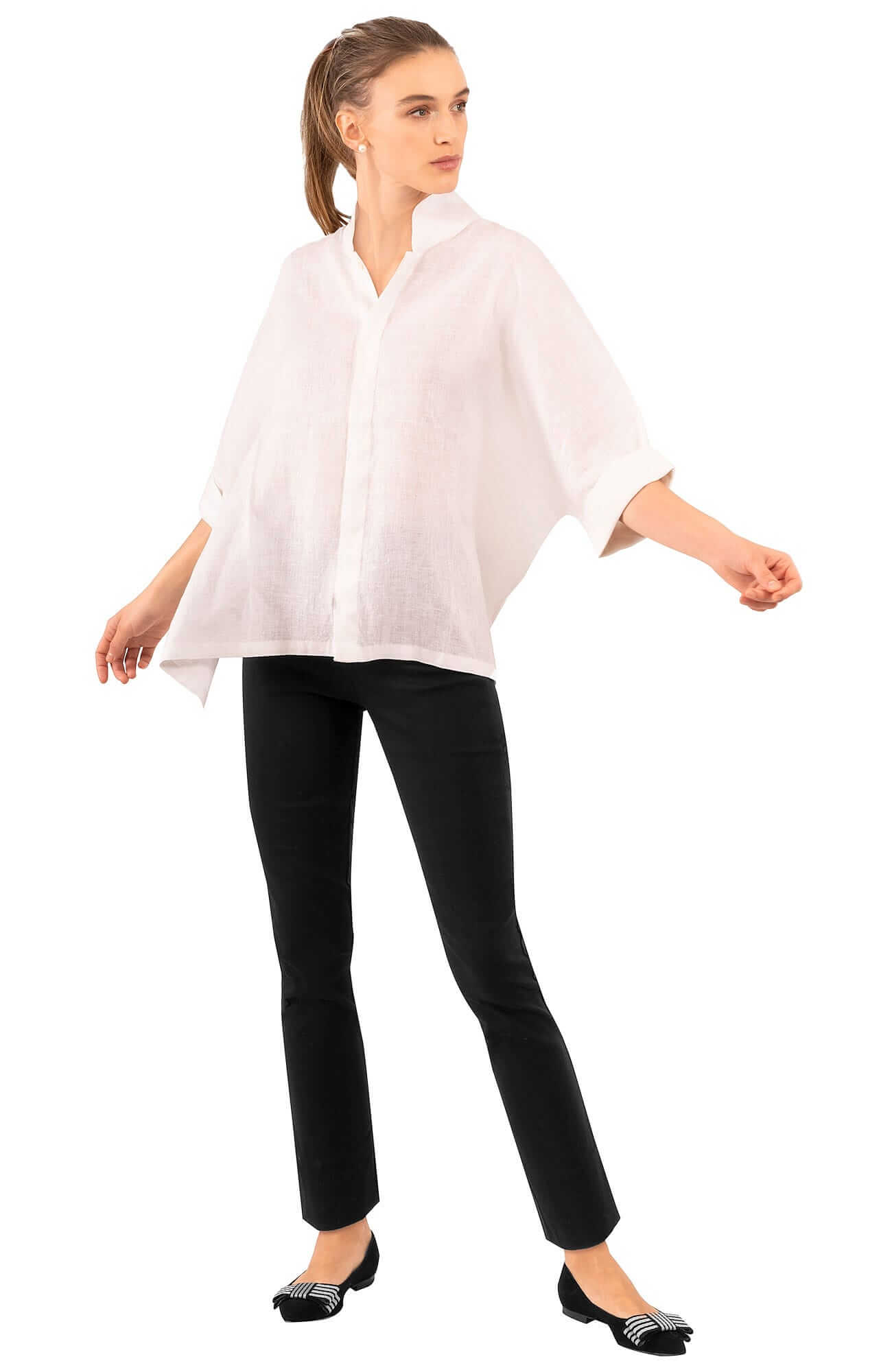 Little Lulu Linen Blouse - La Di Da