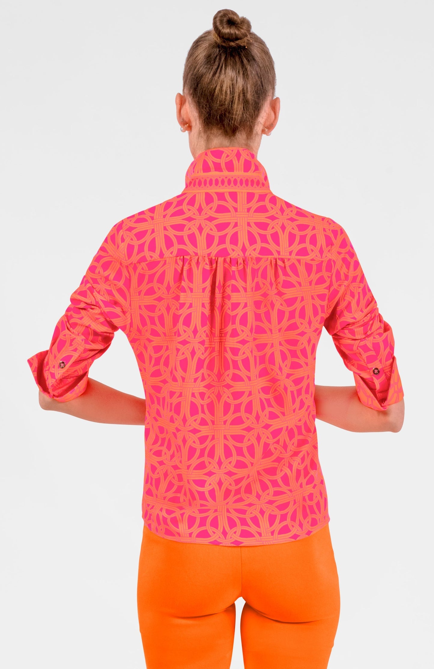 Ruffle Rumble Blouse - Ring Toss