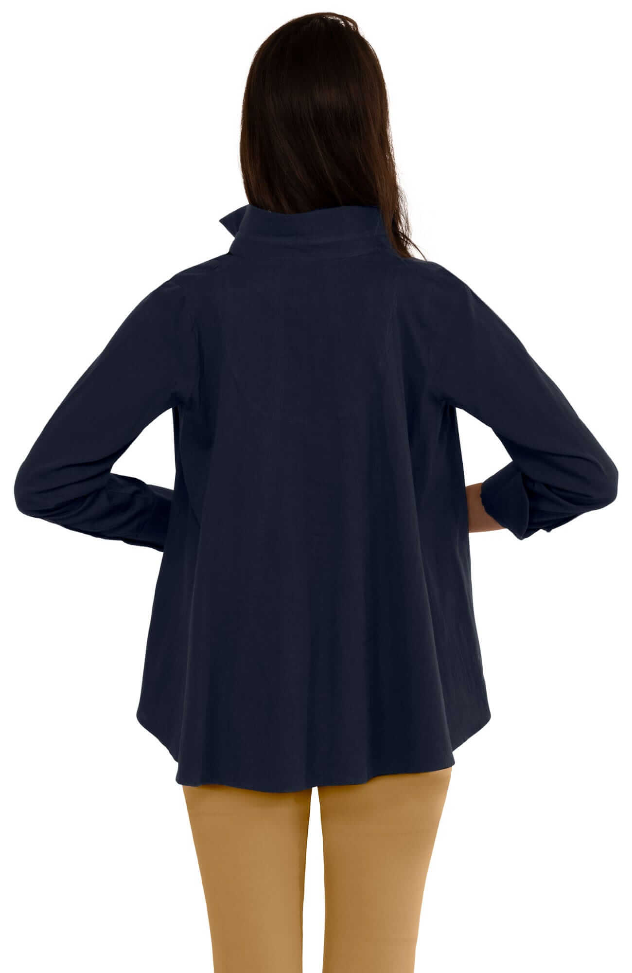 Seamed Cotton Top - Solid