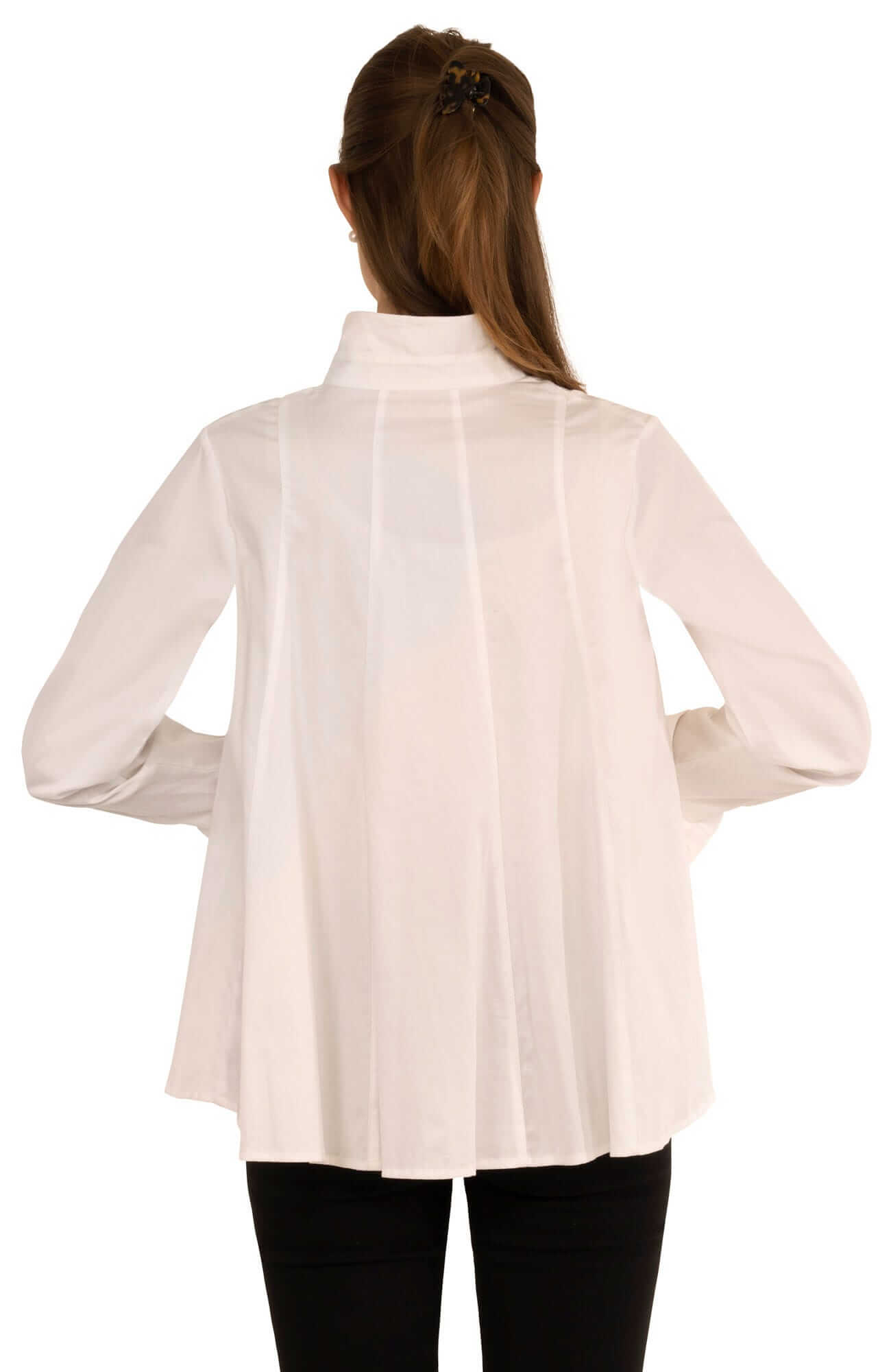 Seamed Cotton Top - Solid