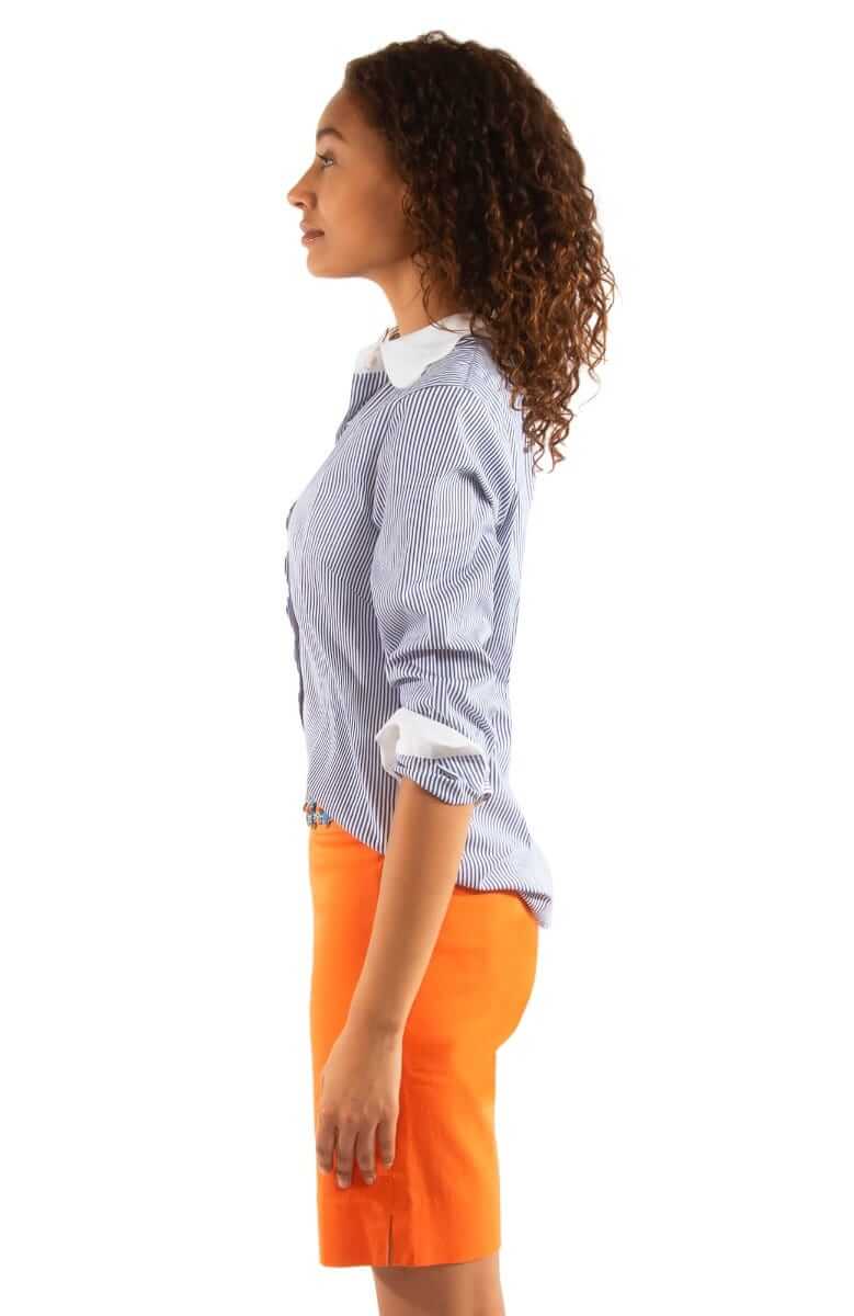 Pique All Day Pinstripe Shirt