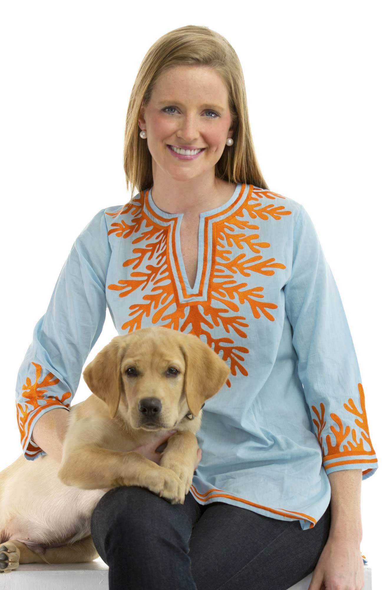 Cotton Embroidered Tunic - The Reef