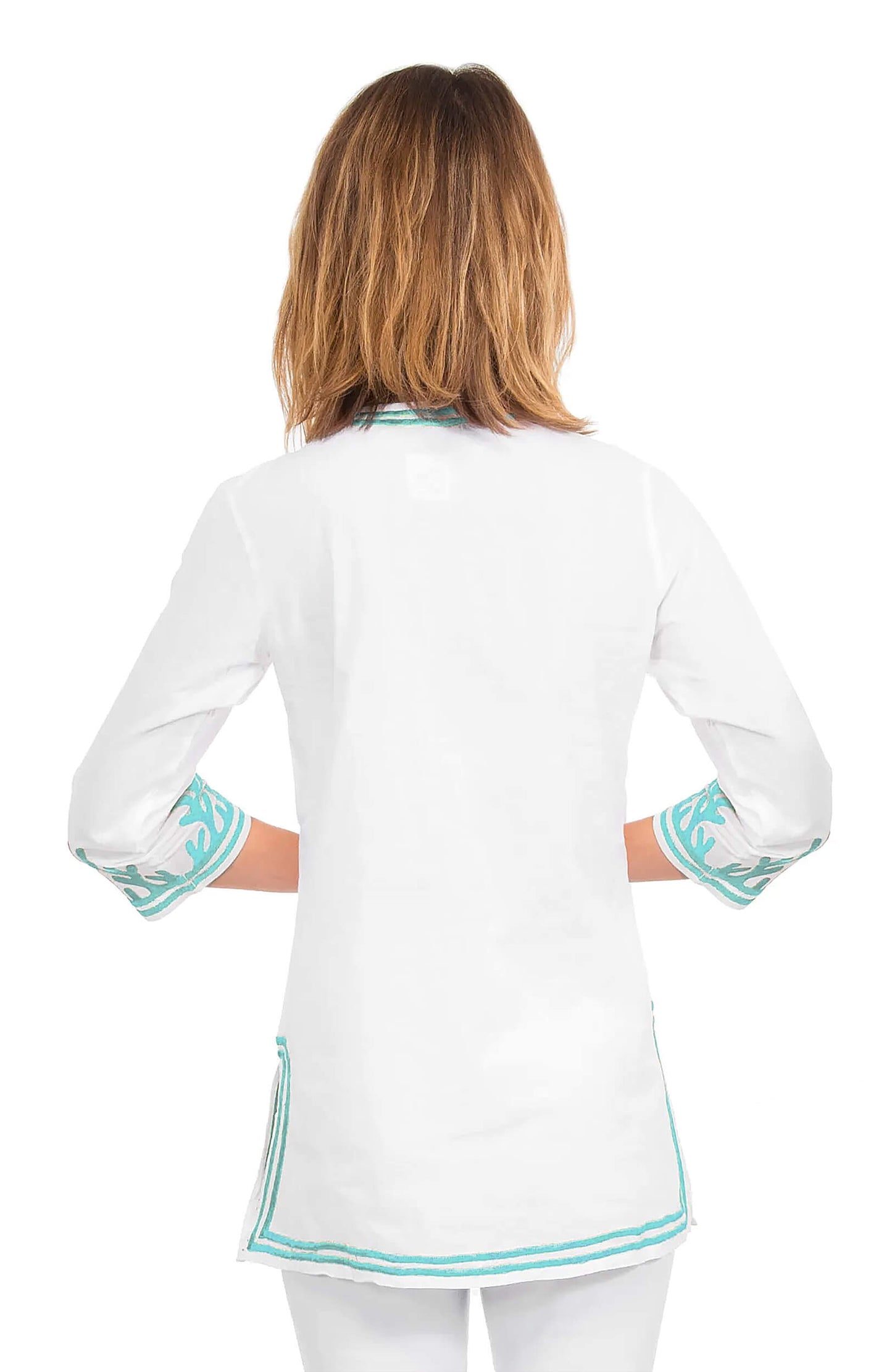 Cotton Embroidered Tunic - The Reef