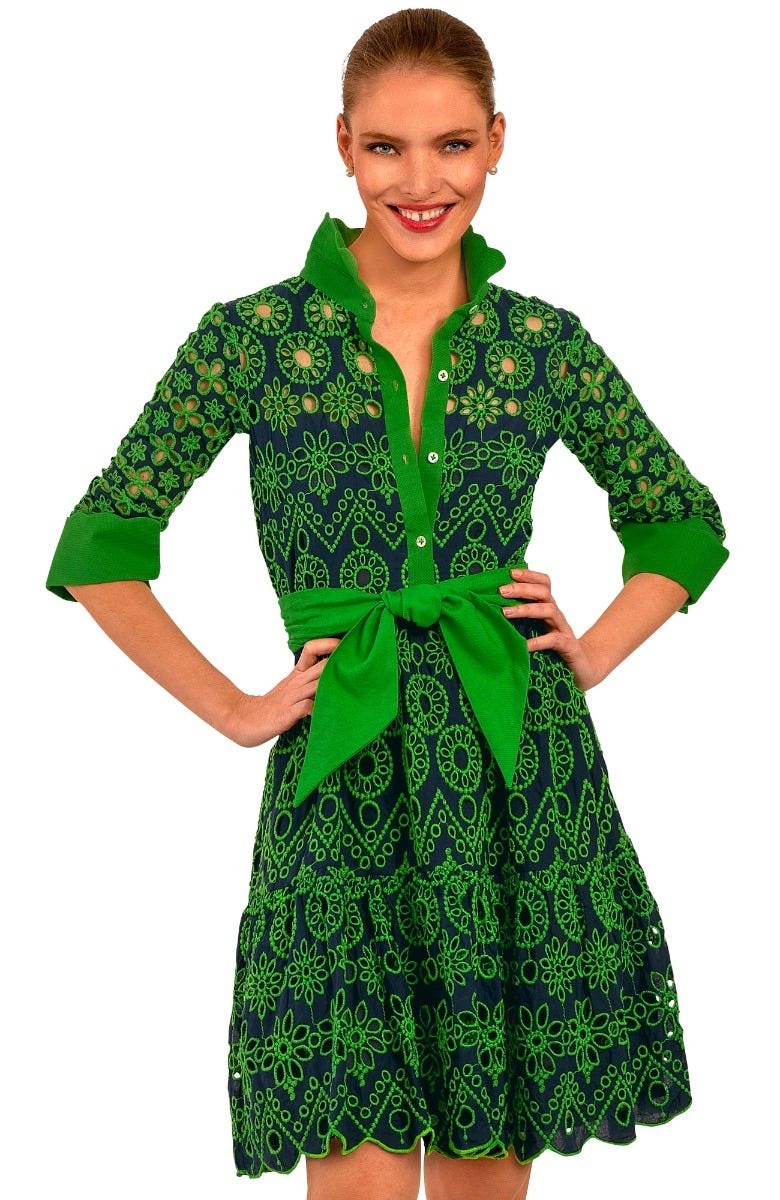 Little Bo Peep Dress - Contrast