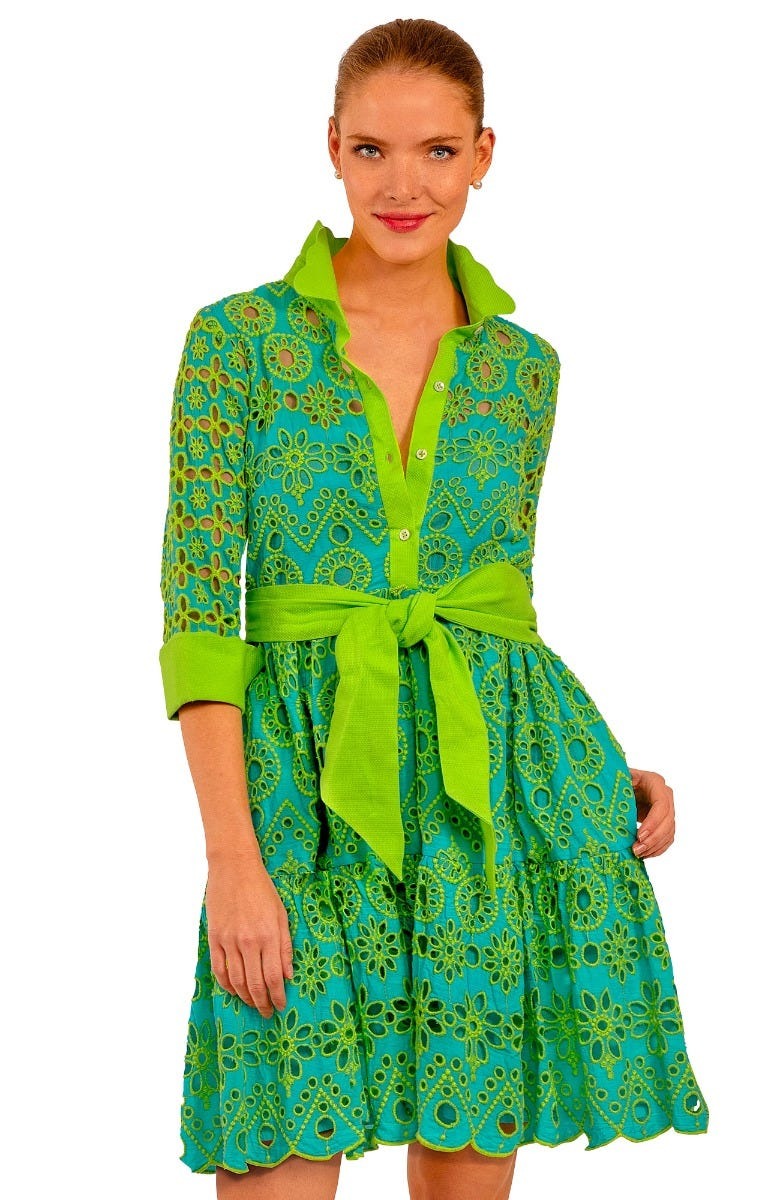 Little Bo Peep Dress - Contrast