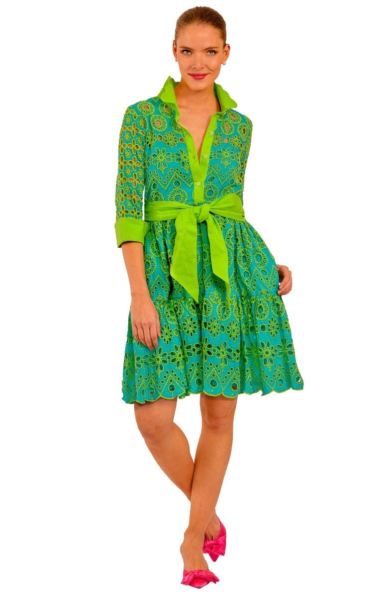 Little Bo Peep Dress - Contrast