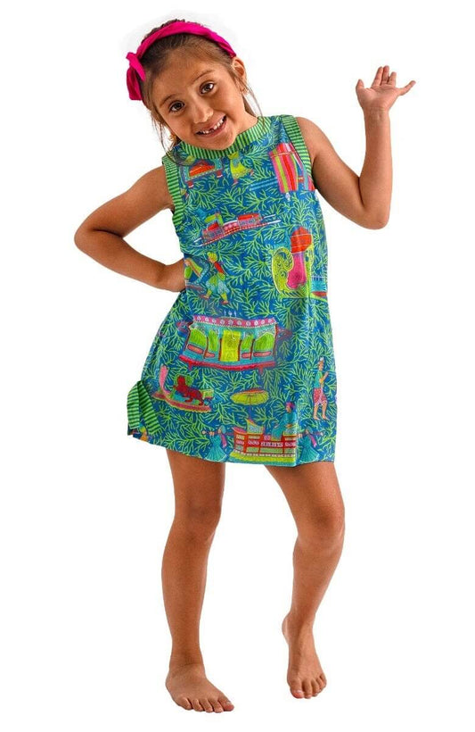 Girls Dress - Palanquin Party