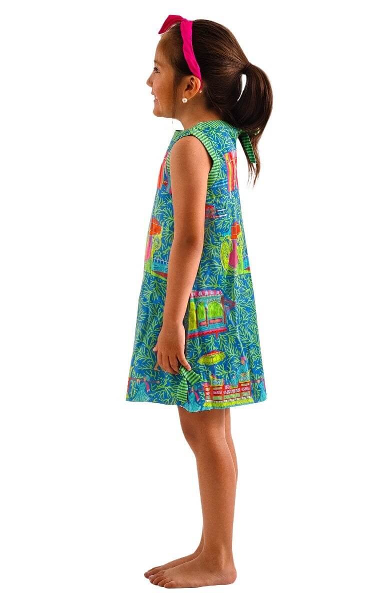 Girls Dress - Palanquin Party