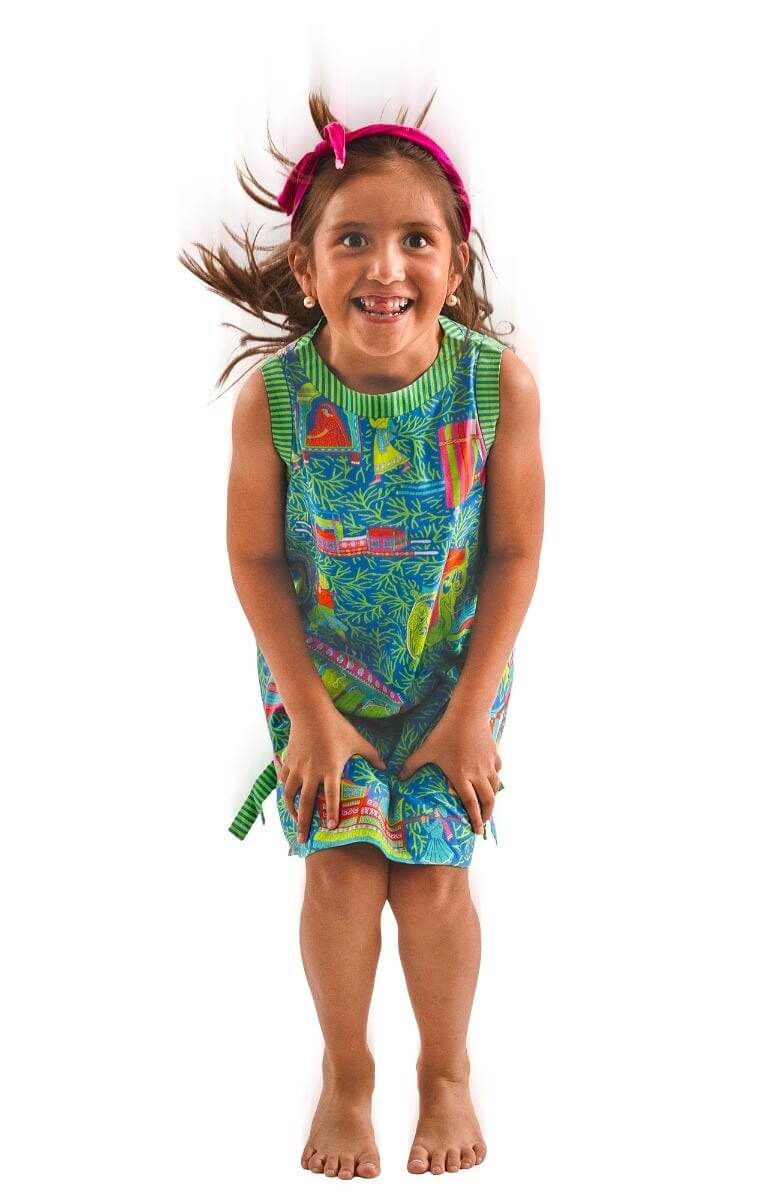 Girls Dress - Palanquin Party