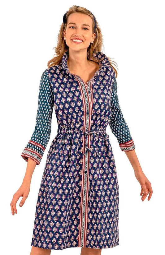 Pulley Dress - Wonderful Wisteria