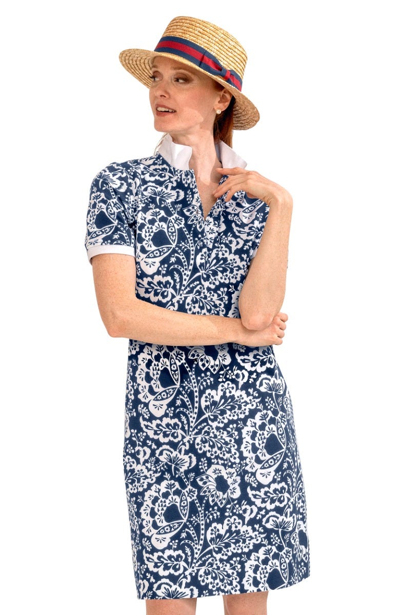 Serve It Up Dress - Flora