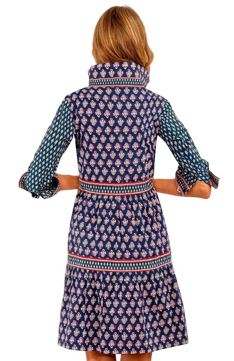Cotton Tear It Up Dress - Wonderful Wisteria