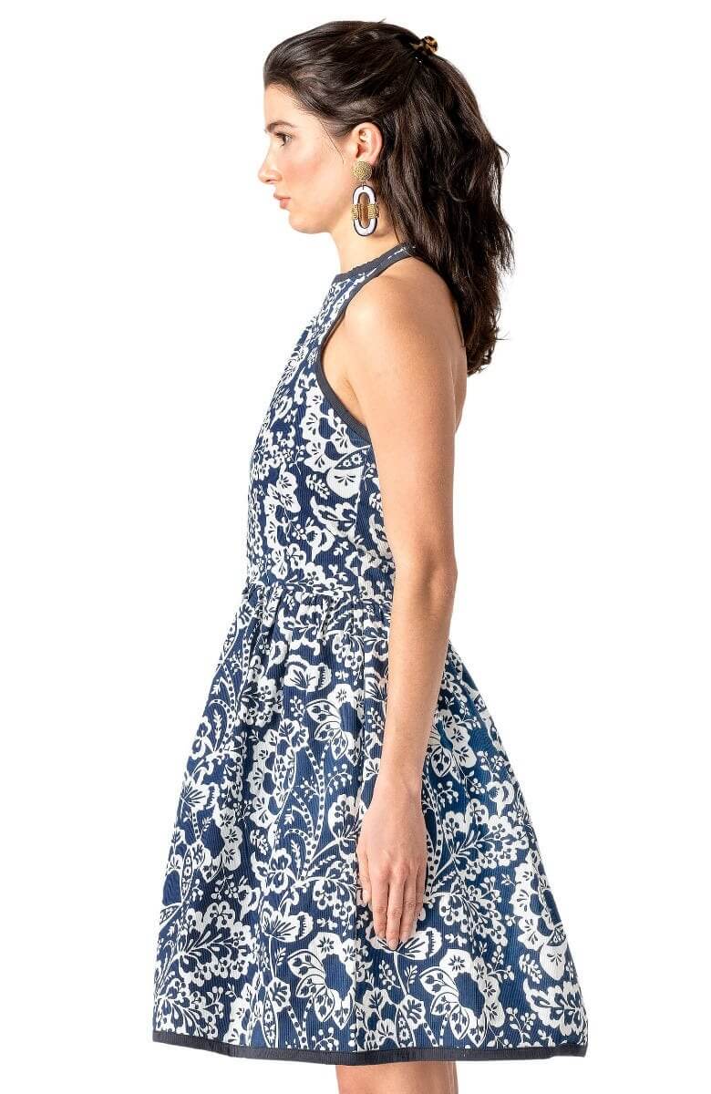 Halter Heaven Dress - Flora