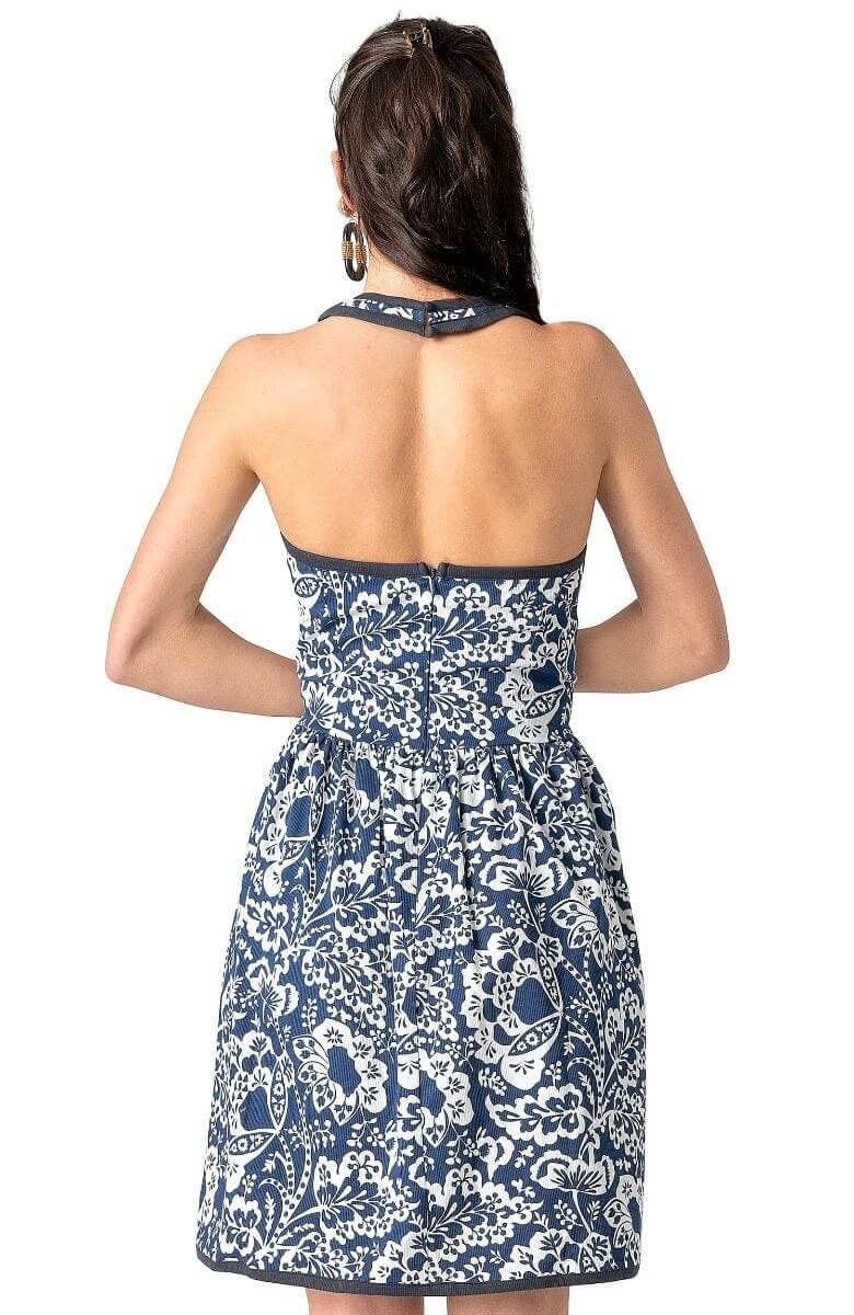 Halter Heaven Dress - Flora