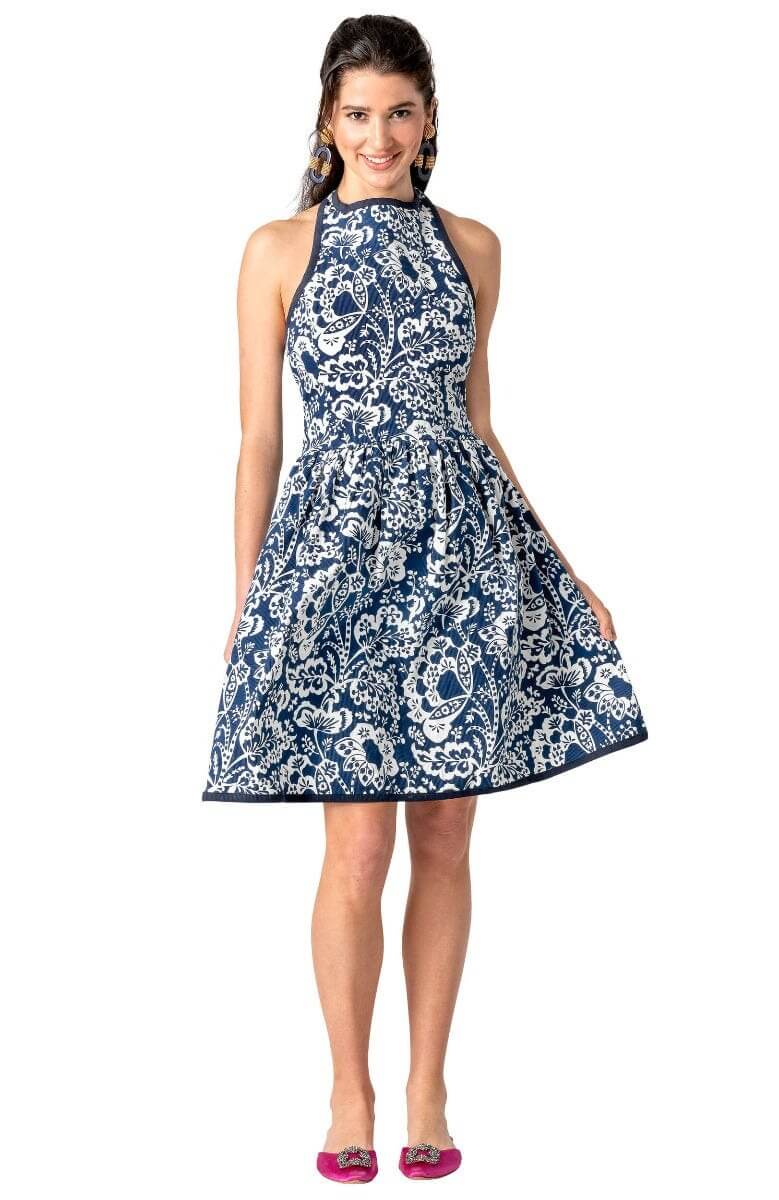 Halter Heaven Dress - Flora