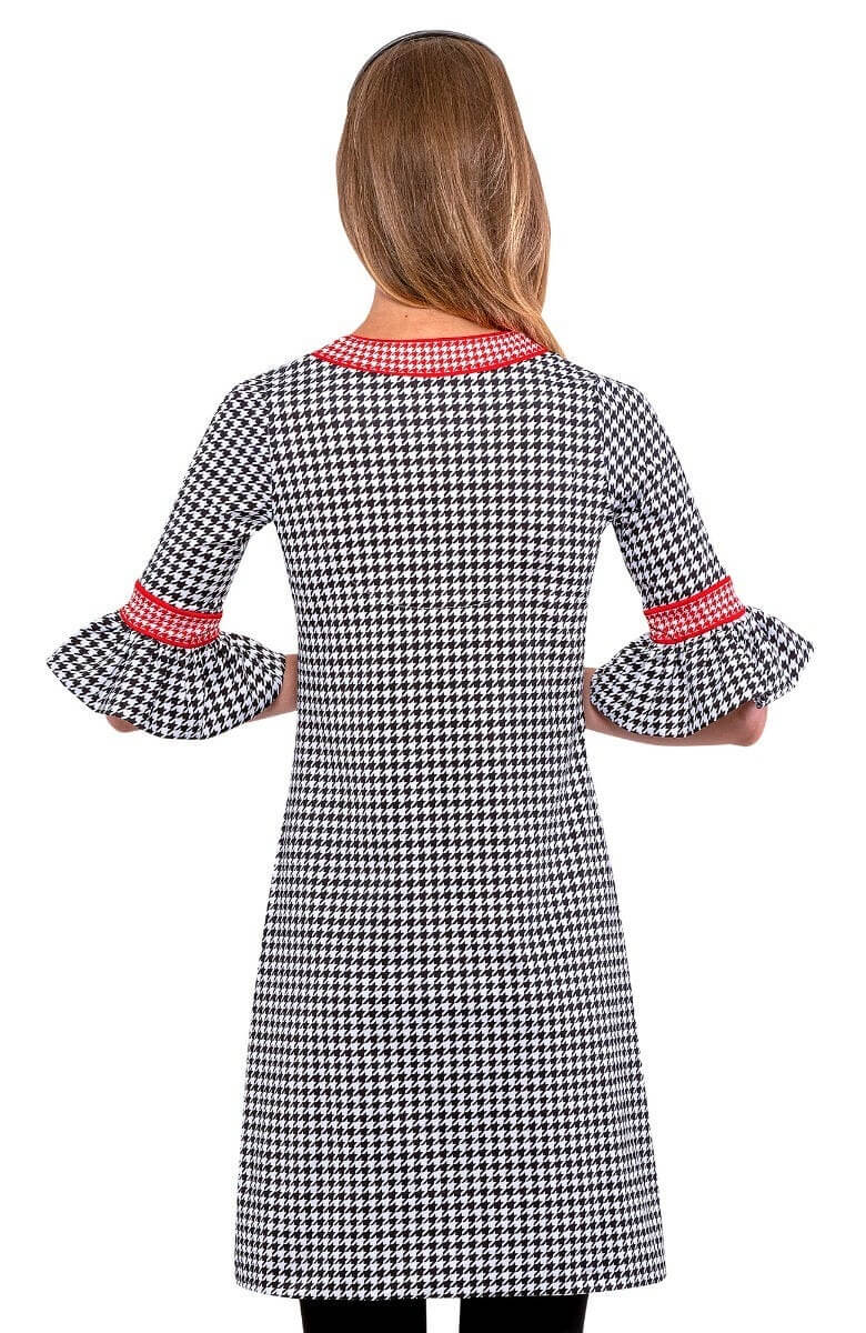 Shake Your Tushy Dress - Houndstooth