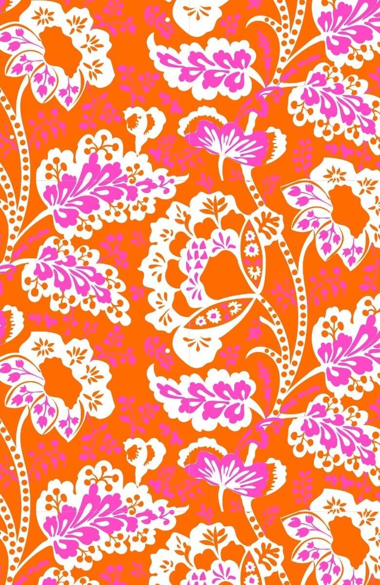 Split Neck Dress - Flora