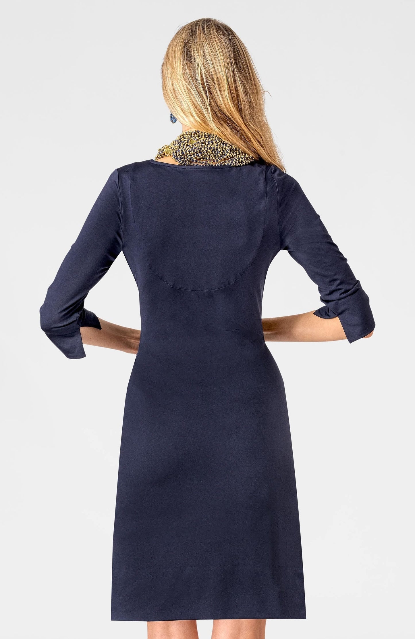 Cinch & Tie Dress - Solid