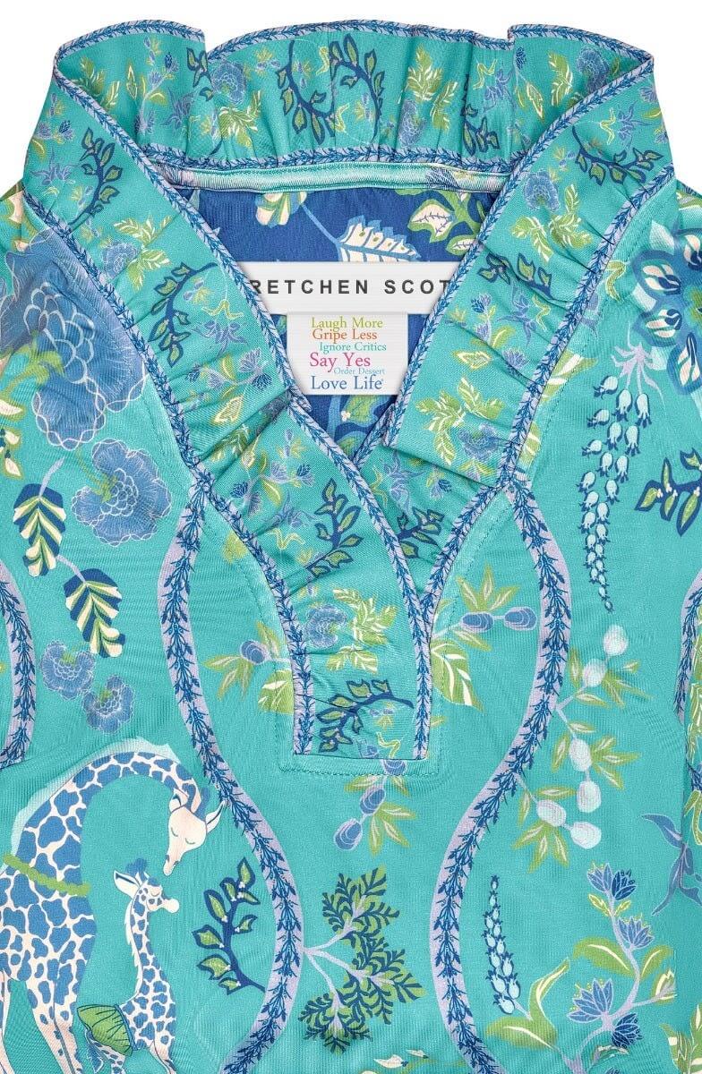 Ruffneck Dress - Jungle Symphony