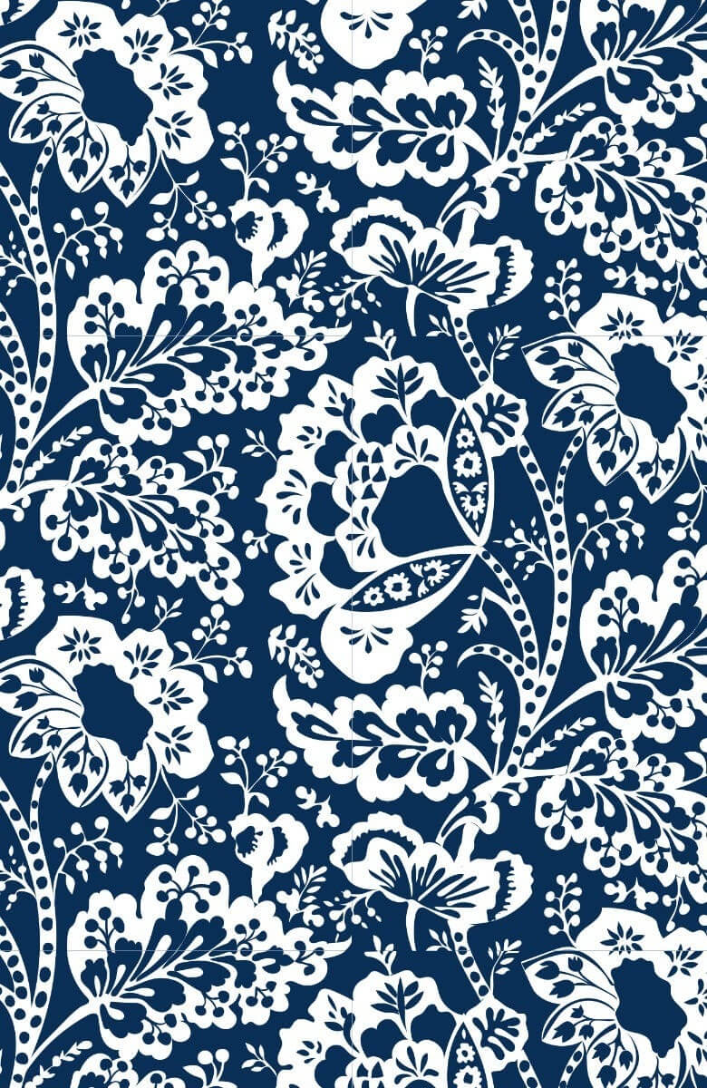 Split Neck Dress - Flora