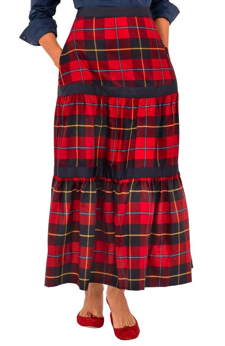 Ipanema Skirt - Plaidly Cooper