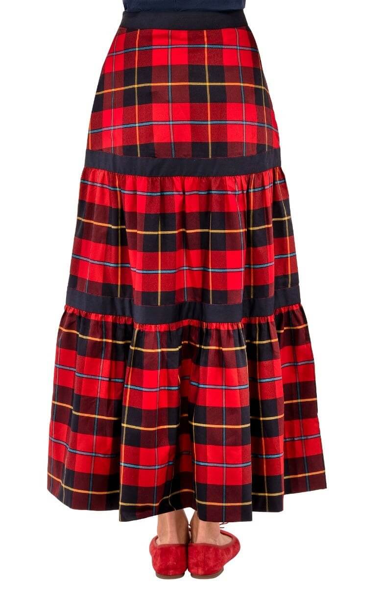 Ipanema Skirt - Plaidly Cooper