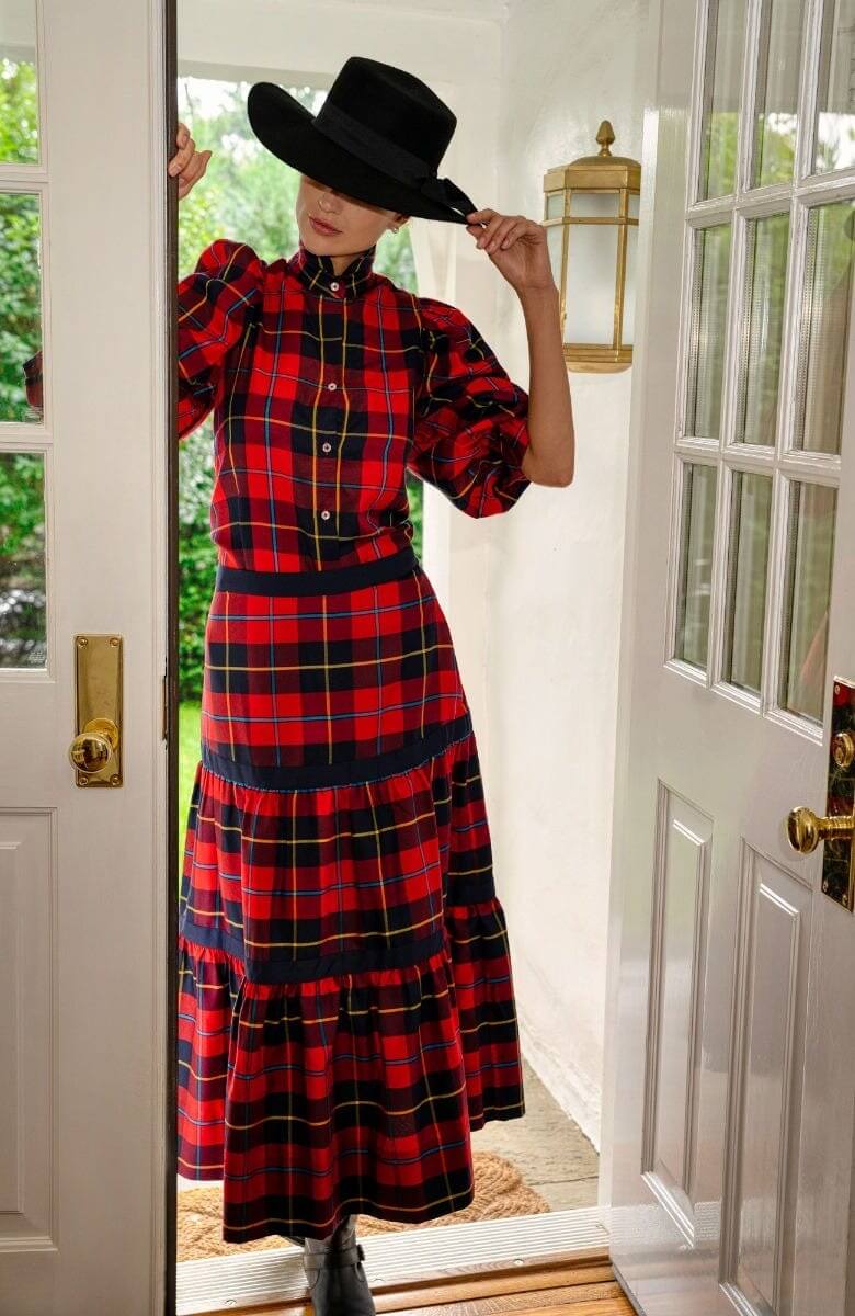 Ipanema Skirt - Plaidly Cooper