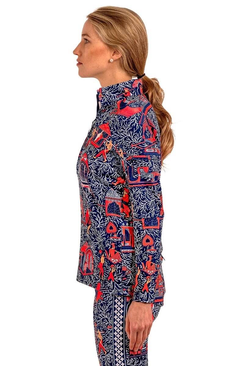 Half-Zip Pullover - Palanquin Party