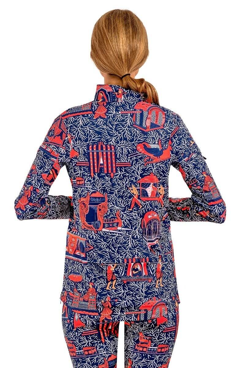 Half-Zip Pullover - Palanquin Party