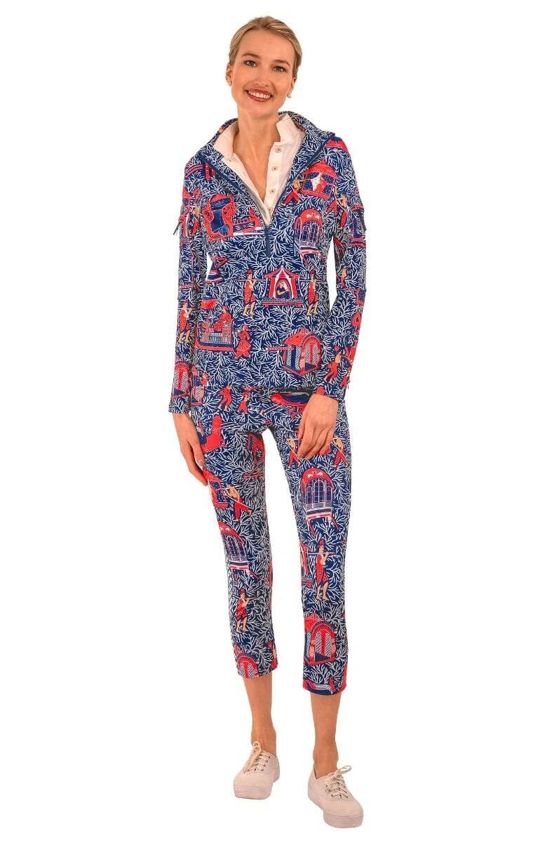 Half-Zip Pullover - Palanquin Party