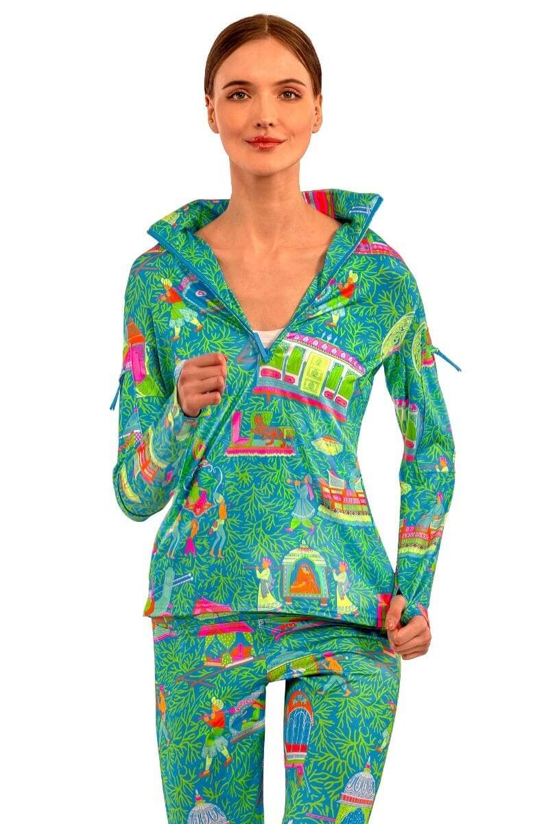 Half-Zip Pullover - Palanquin Party