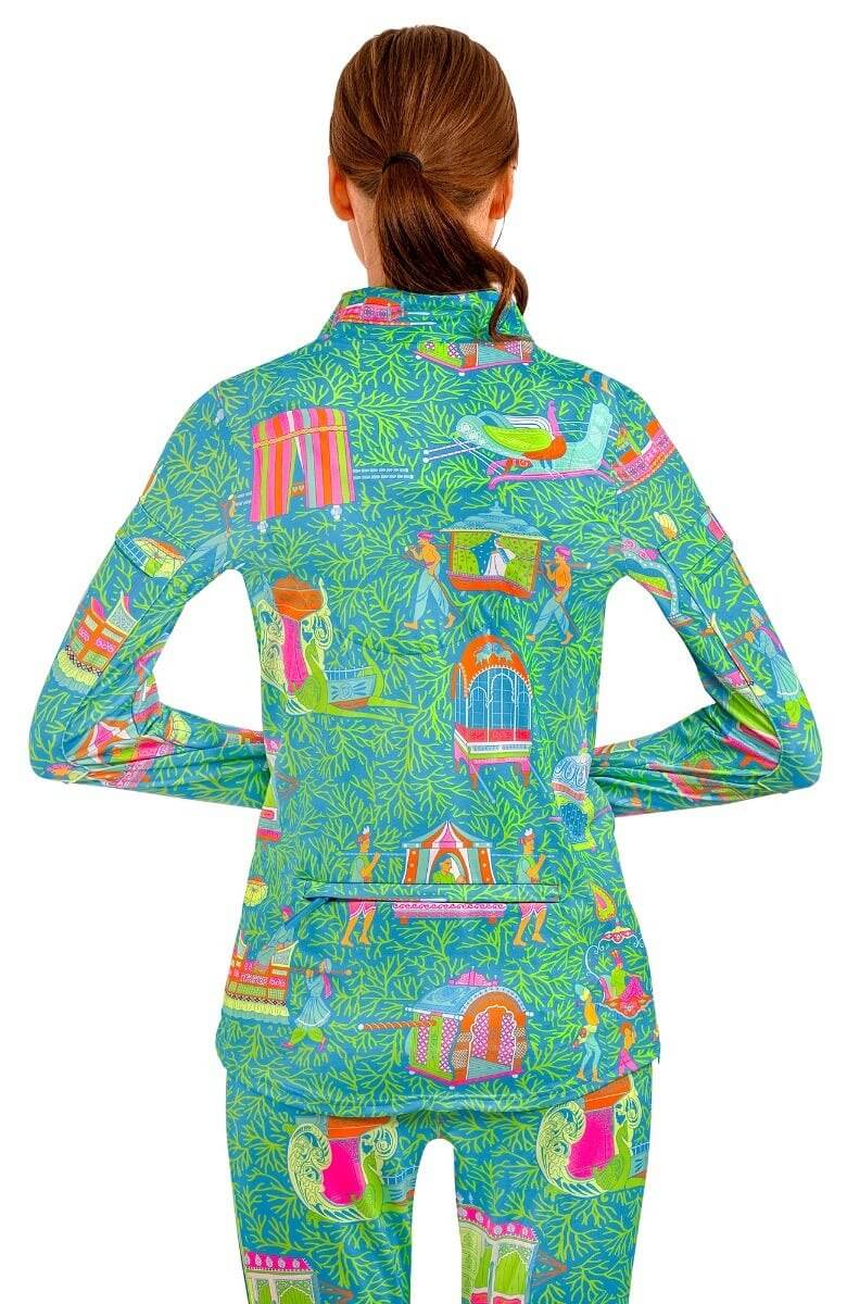 Half-Zip Pullover - Palanquin Party